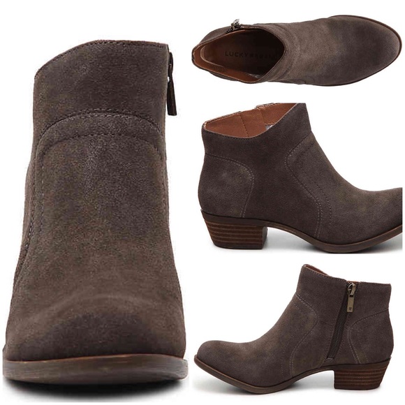 •SOLD• Lucky Brand Brolley Bootie // Leather Suede - Picture 8 of 8
